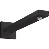 Hansgrohe douchearm square 38.9cm zwart mat