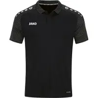 Jako Performance Polo Senior Zwart - Grijs S
