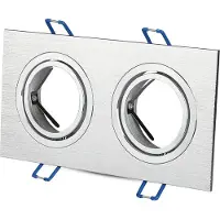 V-TAC Houston GU10 armatuur aluminium geborsteld