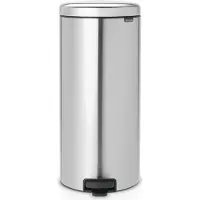 Brabantia NewIcon Pedaalemmer 30 Liter Mat Staal