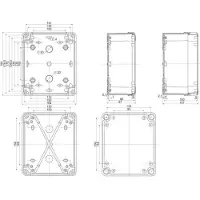 Schneider Electric PanelSeT TBS Wandbehuizing 164 x 192 x 87 ABS Grijs-wit (RAL 7035) 1 stuk(s)