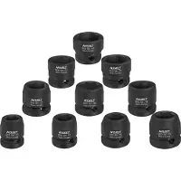 Hazet 900SK/10 Dopsleutelinzetset Vierkant, 1/2 (12,5 mm) 10-delig