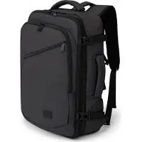 TRVLMORE Reistas - 40L Rugzak - Handbagage - Spatwaterdicht - Rugtas - Weekendtas - Dames en Heren - Antraciet