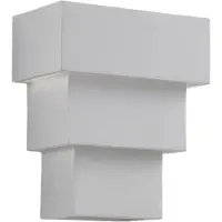 LINDBY Wandlamp Antonella, dimbaar, wit / opaal, Woon-/ Eetkamer, Gips / Klei, Modern, wandlamp