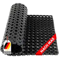 Floordirekt Rubber ringmat - Octagon - Deutmat - Dikte: 23 mm - 100 x 200 cm