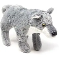 Cornelissen Wolven/wolf knuffel 25 cm - Knuffel bosdieren
