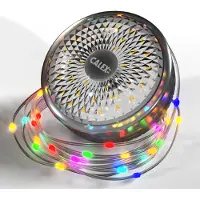 Calex oplaadbaar lichtsnoer 8 meter | RGB + 2700K | 180 lumen | 3.7W | Grijs