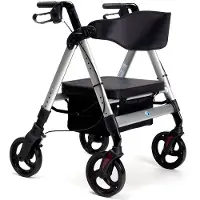 Vermeiren Rollator Goliat XXL tot 200 kg Zilver