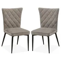 MX Sofa Eetkamerstoel Ferry - Ash (set van 2 stoelen)