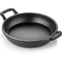 Silver Koekenpan - 16 cm - 0.25 liter - Gietijzer - 4 Lagen emaille coating