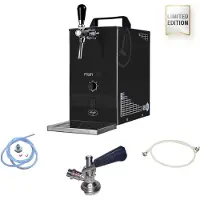 Ich-zapfe Complete set, Biertap, PYGMY 25/K LIMITED EDITION, met membraanpomp, 1-kraans roestvrijstalen droogkoeler, 35 liter/u - Biertap, Beertender, Thuistap, Bierkoeler, Green Line, KEG: Type D