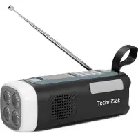 Technisat VIOLA, Draagbaar, FM, 87,5 - 108 MHz, 2 W, LED, Zwart