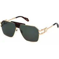 Just cavalli Zonnebril SJC094 61/12/140 Glanzend Roségoud Metaal UNISEX SJC094