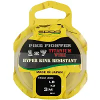 Spro 1x7 Titanium Fishing Steel Line 3 M Bruin 40 Lbs
