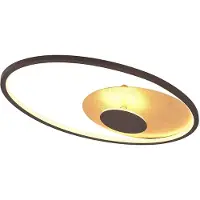 LINDBY Plafondlamp , Feival, dimbare, Roestbruin, Woonkamer, Metaal, Modern