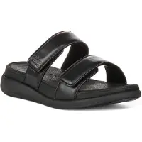 FitFlop F-mode Go Dames Slippers Helemaal Zwart