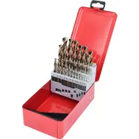 Ks Tools 330.3613 HSS-G-Co 5 Metaal-spiraalboorset 1 mm, 1.5 mm, 2 mm, 2.5 mm, 3 mm, 3.5 mm, 4 mm, 4.5 mm, 5 mm, 5.5 mm, 6 mm, 6.5 mm, 7 mm, 7.5 mm, 8 mm, 8.5