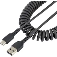 StarTech.com USB A to USB C Cable R2ACC-50C-USB-CABLE Black 50 cm