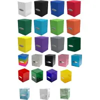 Ultra pro Satin Cube Glitter Green Deck Box