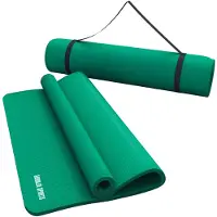 Gorilla Sports Yogamat Deluxe 190 x 100 x 1,5 cm Groen