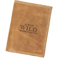 Always Wild N4-P-CHM Serie - Roestvrijstalen Herenportemonnee - RFID-technologie - Pionier Stijl - Elegantie en Functionaliteit