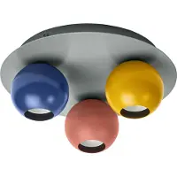 Osram Plafondlamp Decor Bubble, dimbaar, multicolor, Woon-/ Eetkamer, metaal, Modern, plafondlamp