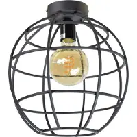 Urban Interiors Plafondlamp Globe 28cm mat zwart