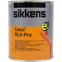 Sikkens Cetol BLX-Pro 1 l - - Beits - Bestemd voor PergolaAfsluitingTuinmeubilairSpeeltoestellenCarportTuinhuisGevelbetimmeringen of Buitenkant huis