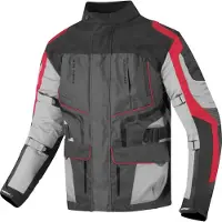 Berik Safari Zwart Rood Waterdichte 3in1 Textiele Motorjas Maat 50