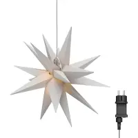 Wentronic LED Christmas Star 3D, Ø 56 cm, with Mains Cable