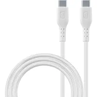 Cellularline USBDATA100C2C5A2MW USB‑C naar USB‑C 100W datakabel 2m wit