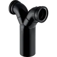 Geberit Pe Dubbele Wandclosetbocht 180 Gr Verticaal D 110/110