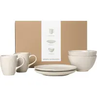 Broste Copenhagen Nordic Vanilla ontbijtset voor twee 6-delig