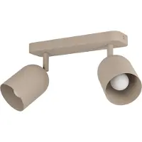Eglo LED Plafondlamp 2x E14 | Tilston | Rond | IP20 | Zand
