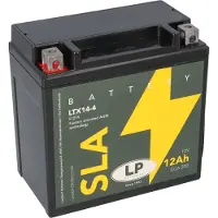 Lp Landport AGM 51214 / YTX14-BS / YTX14-4 / 512014010 accu (12V, 12Ah, 200A)