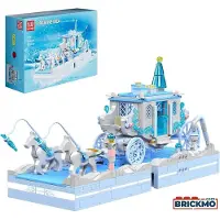 Mould King Mouldking 10161 - Snow White Carriage - Sneeuw Witje - 1214 onderdelen - Past op alle bekende merken - kerst - bouwset