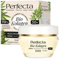 Perfecta Bio Collageen 50+ anti-rimpel dag- & nachtcrème 50ml