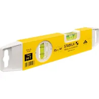 Stabila Waterpas, 70T 1V1H libel 25cm - 02199