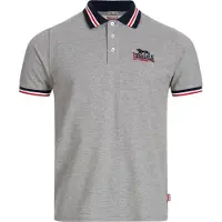 Lonsdale Shirt 'Occumster' navy / grijs gemêleerd / rood / wit
