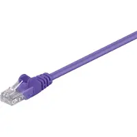 Goobay Wentronic CAT5E Netwerkkabel - RJ45 - Paars - 7 m