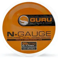 Guru Drag-Line - Nylon lijn - 0.13 mm - 4lb - 100 m