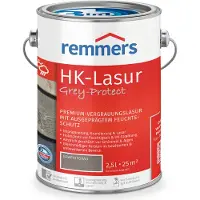 Remmers HK-Lazuur 3in1 - Grafietgrijs - 2.5 liter