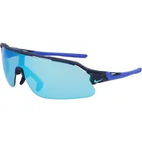 Nike Zonnebril 'FLYFREE SHIELD P N IU8034X Mat obsdian/polar blu mir/road 72/5/130 MAN Sunglasses' blauw
