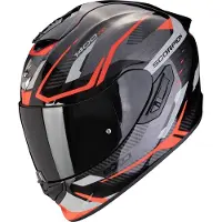Scorpion Exo-1400 Evo II Air Accord Grijs/Rood 2XL, unisex