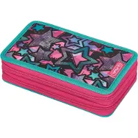 Herlitz Stars - 23 stuks - Roze - Violet - Turquoise - Polyester - Patroon - 193 mm - 45 mm
