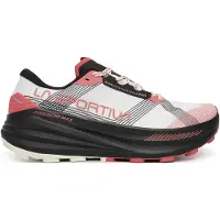 La Sportiva - Trailschoenen - Prodigio Max W Chalk/Rosebay voor Dames van Gerecyclede materialen - Maat 40.5 - Grijs