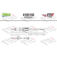 FTE 4103102 Koppelingskabel