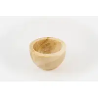 Teakea Onyx opbouw fonteinkom natuursteen rond Ø20 cm lichtbruin