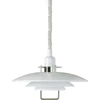 BELID Primus II hanglamp Ø43 cm Wit-chroom