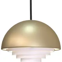 Herstal Motown hanglamp middel Messing